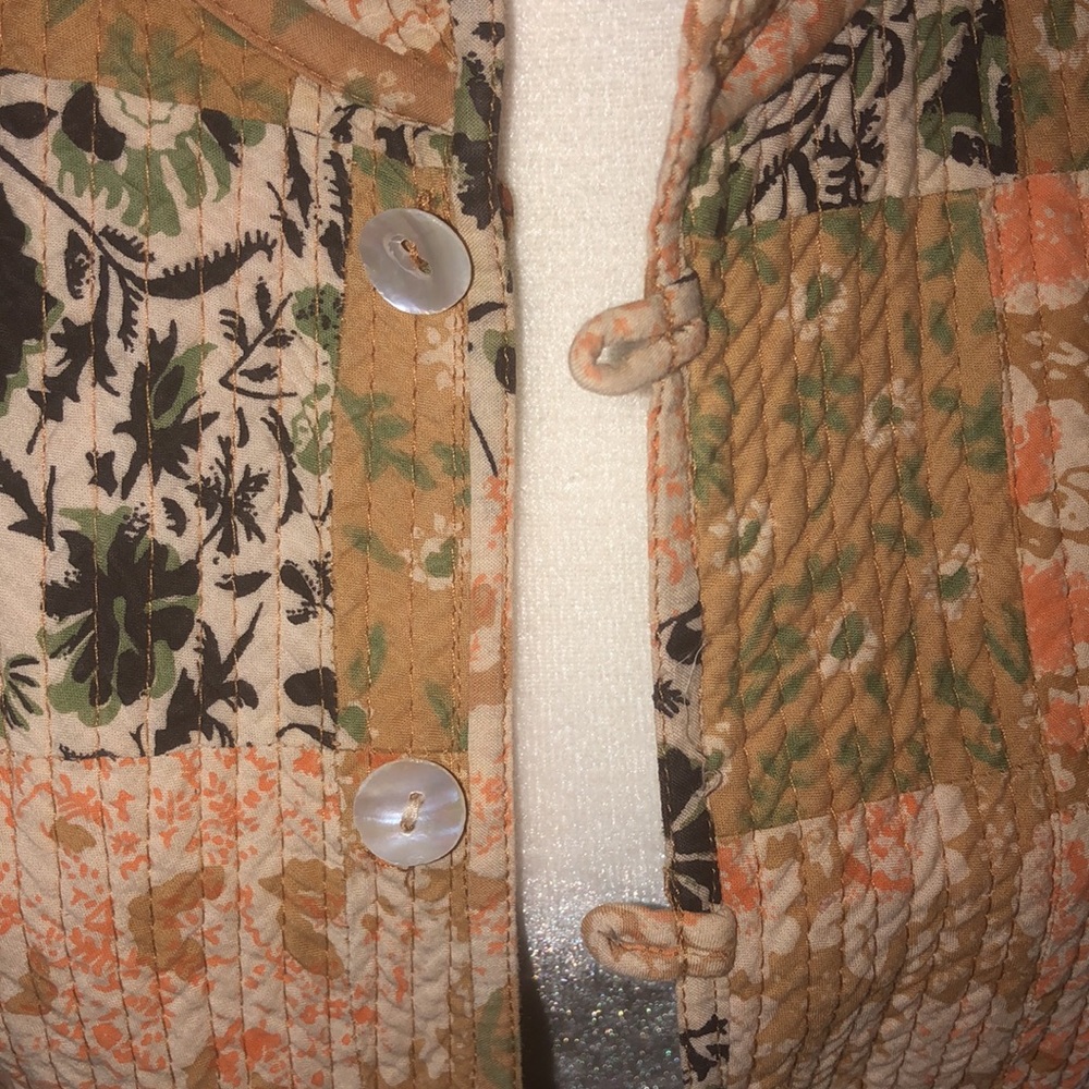 Reversible Cottagecore Quilted Lightweight Jacket - image 3